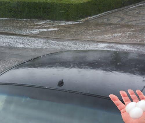 Dealership hail sale vehicles