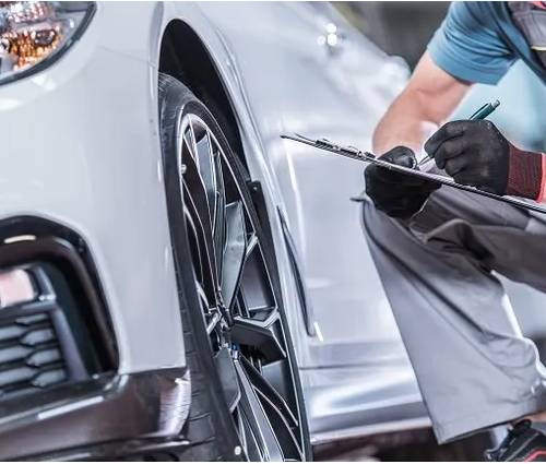 Hail damage inspection