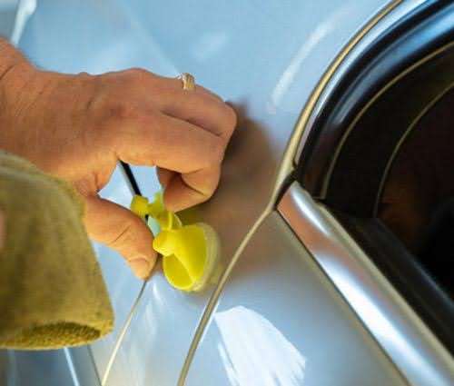 Qualified hail repair professional