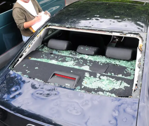 convertible hail repair