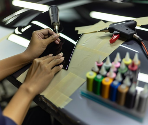 temperature controlled glue PDR