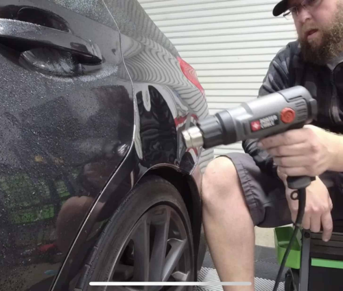 PDR glue temperature